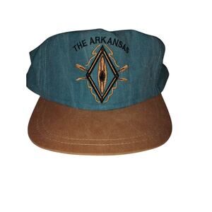 '90s Vintage Arkansas Made In USA Adjustable Cap